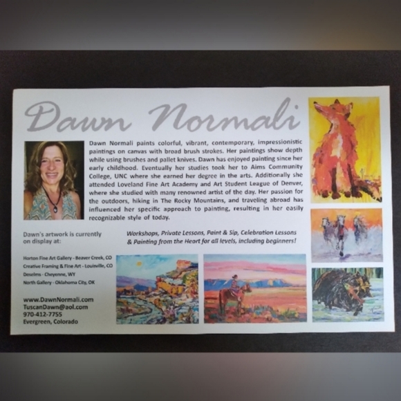 Popping Poppies Oil Painting Print by Dawn Normali - Picture 2 of 3